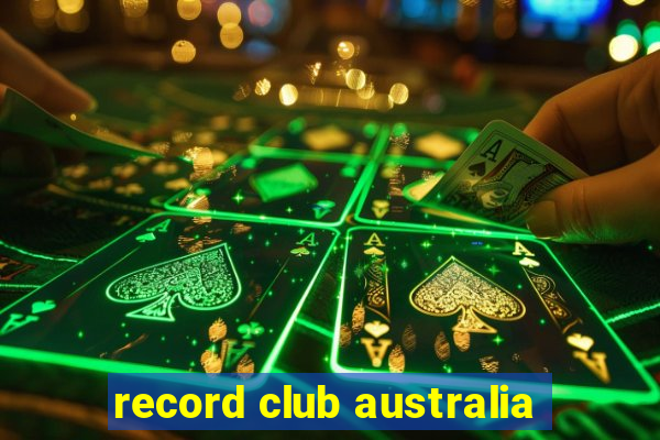 record club australia