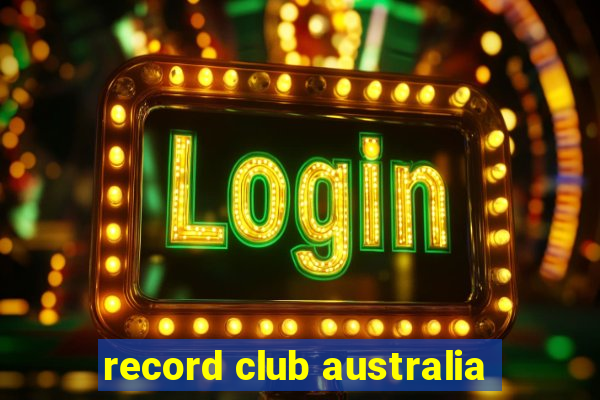 record club australia