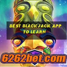 best blackjack app to learn