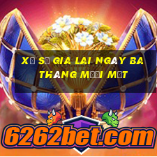 xổ số gia lai ngày ba tháng mười một