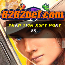 Phân tích XSPY ngày 25