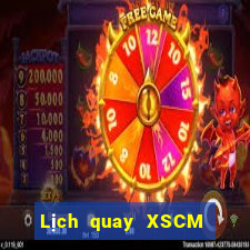 Lịch quay XSCM ngày 22