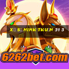 xổ số ninh thuận 31 3