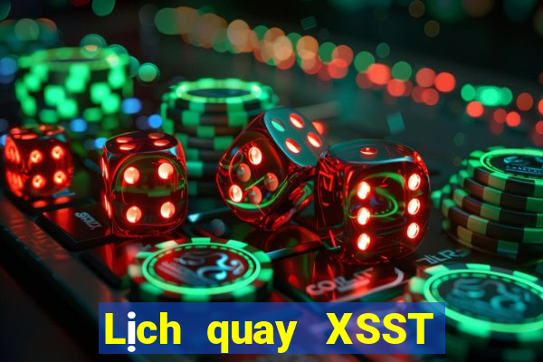 Lịch quay XSST Thứ 5