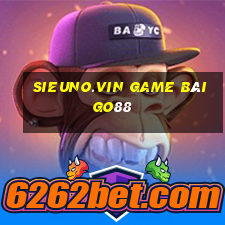 Sieuno.Vin Game Bài Go88