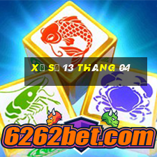 xổ số 13 tháng 04