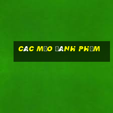 các mẹo đánh phỏm