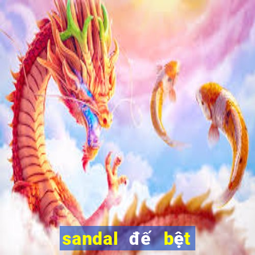 sandal đế bệt quai ngang