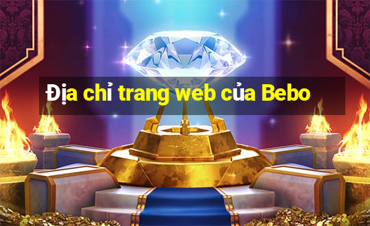 Địa chỉ trang web của Bebo