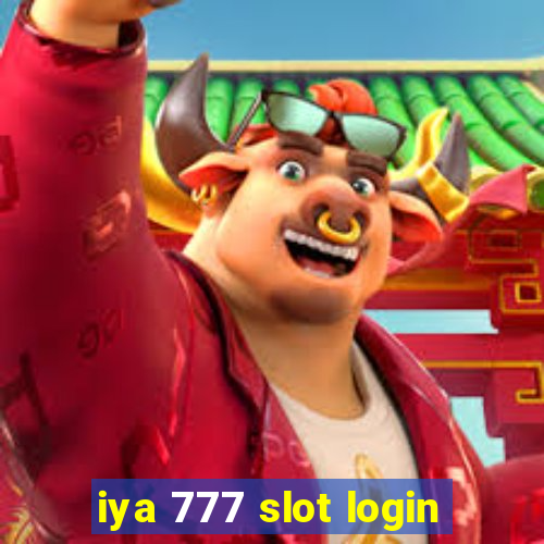 iya 777 slot login