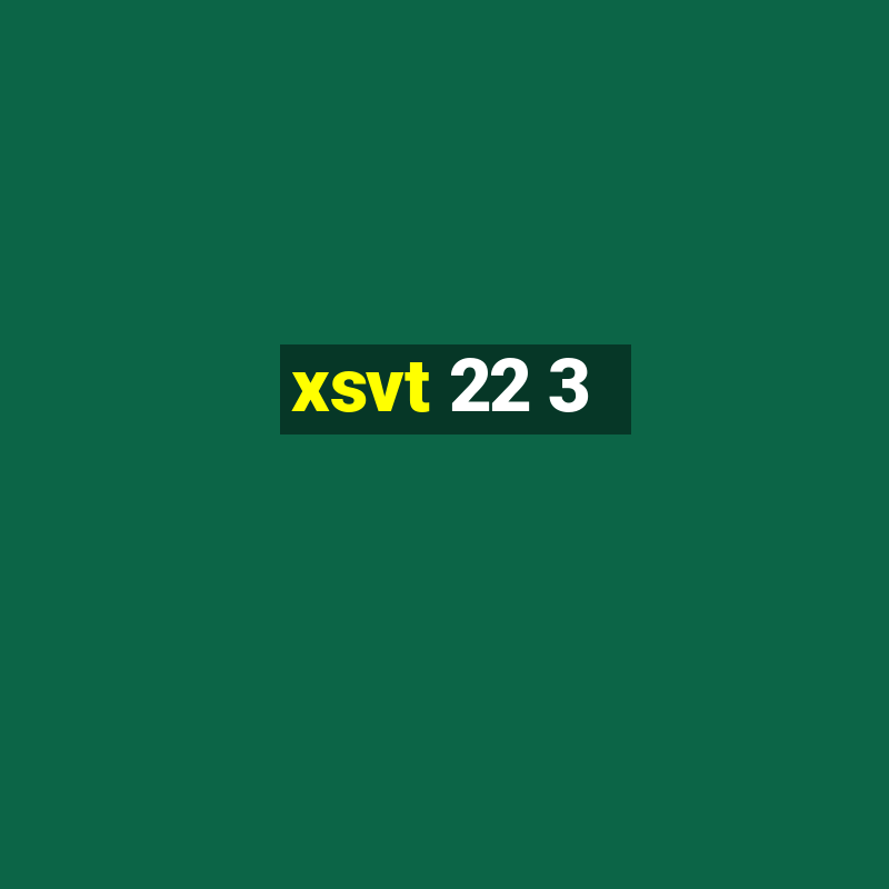 xsvt 22 3