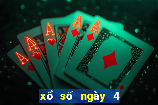 xổ số ngày 4 tháng 04