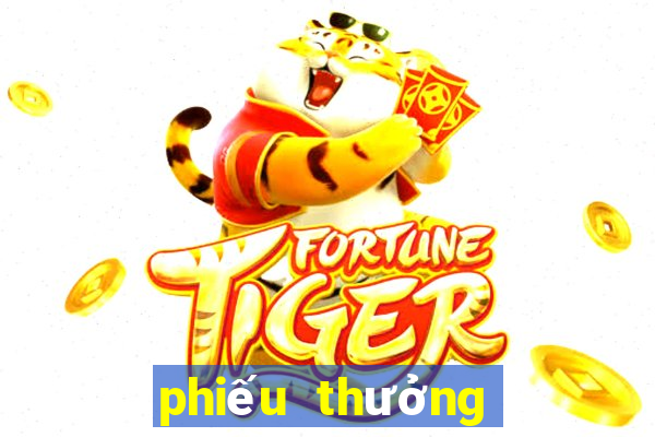 phiếu thưởng vé số