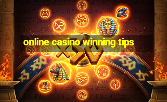 online casino winning tips