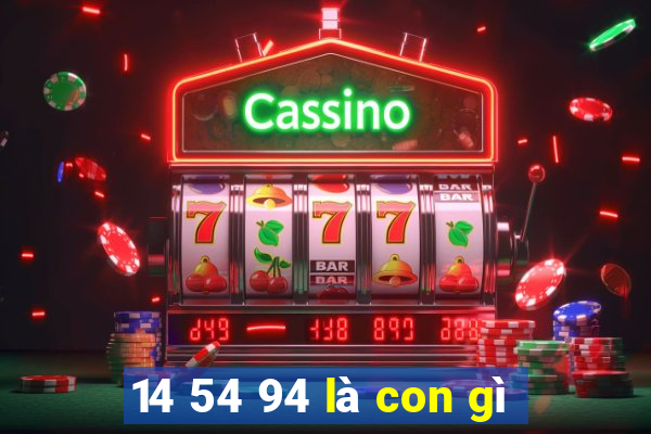 14 54 94 là con gì