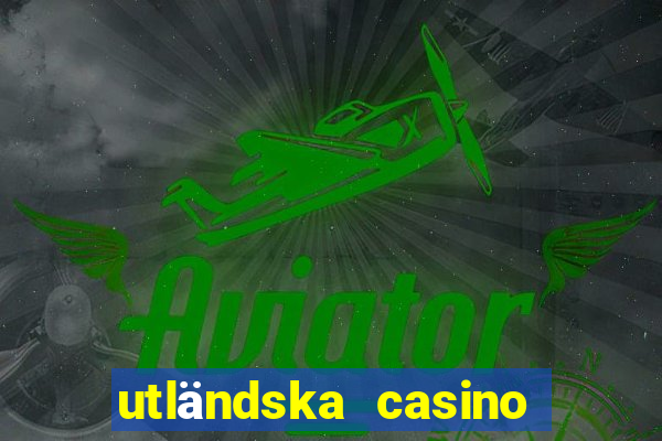 utländska casino utan bankid