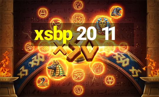 xsbp 20 11