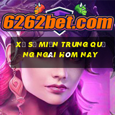 xổ số miền trung quảng ngãi hôm nay