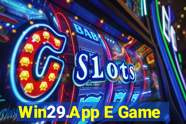 Win29.App E Game