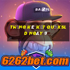 THỐNG KÊ KẾT QUẢ XSLD ngày 9