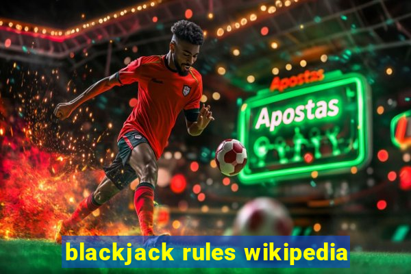 blackjack rules wikipedia