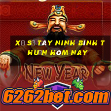 xổ số tây ninh bình thuận hôm nay