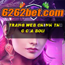 Trang web chính thức của Boli