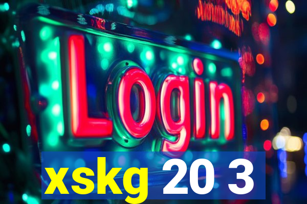 xskg 20 3