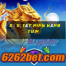 xổ số tây ninh hàng tuần