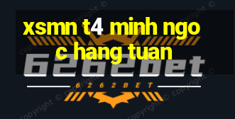 xsmn t4 minh ngoc hang tuan