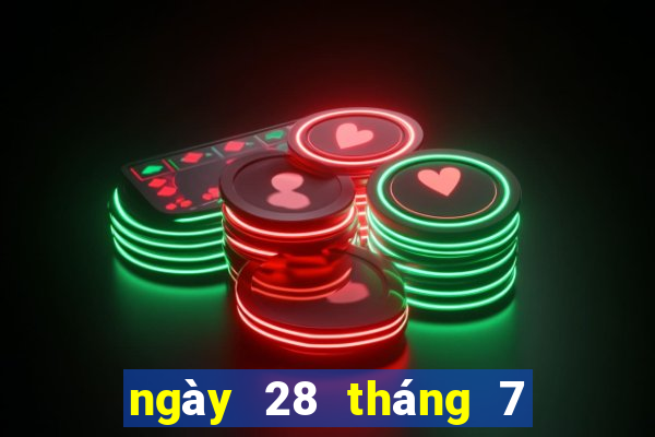 ngày 28 tháng 7 xổ số trà vinh