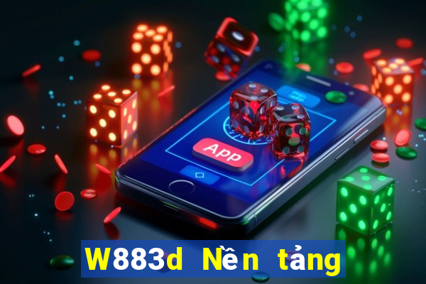 W883d Nền tảng 3d của đại phát