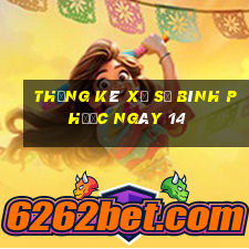 Thống kê Xổ Số Bình Phước ngày 14