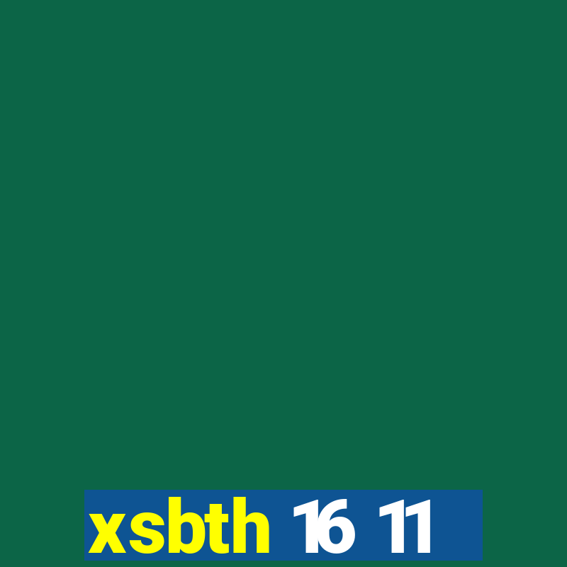 xsbth 16 11