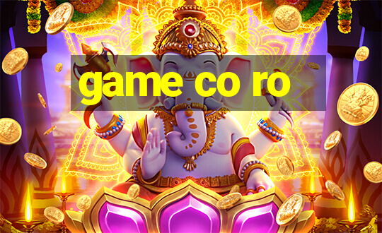 game co ro