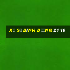 xổ số bình dương 21 10