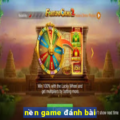 nền game đánh bài