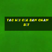 tác hại của bàn chân bẹt