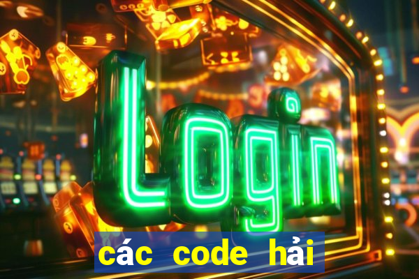 các code hải tặc đại chiến