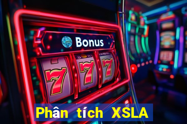 Phân tích XSLA Chủ Nhật