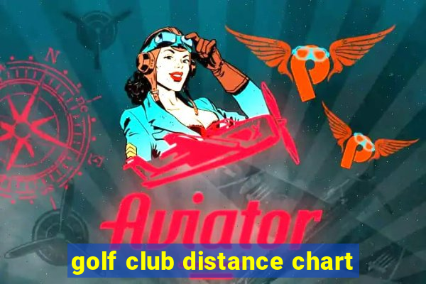 golf club distance chart