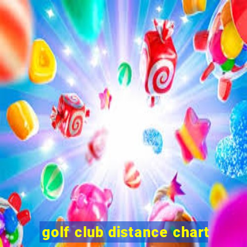 golf club distance chart