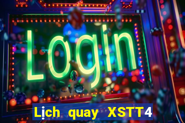 Lịch quay XSTT4 ngày 28