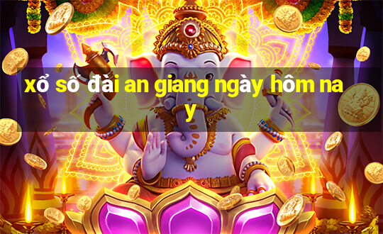 xổ số đài an giang ngày hôm nay