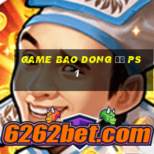 game bao dong đỏ ps1