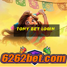 tony bet login