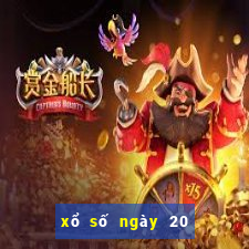 xổ số ngày 20 tháng 1