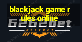 blackjack game rules online