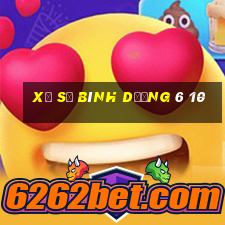 xổ số bình dương 6 10