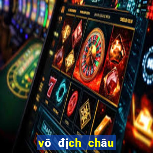 vô địch châu âu clb